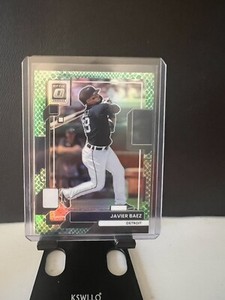 2022 Donruss Optic Javier Baez Green Dragon Prizm   /99 Tigers
