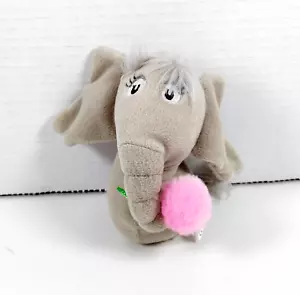 Horton Hears A Who Elephant Plush Dr. Seuss Finger Puppet 5" Book Buddy - Picture 1 of 4