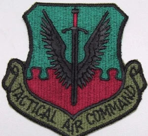 USAF Tactical Air Command TAC subdued Patch each P1216 - Picture 1 of 4