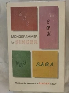 Singer Monogrammer Complete 750 Series Slant Needle Zig Zag Machines - Picture 1 of 3
