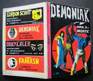 DEMONIAK 11/1965 ORA X MORTE - 1° SERIE - FUMETTO GENERE NERI ITALIANI - DI RESA - Picture 1 of 2