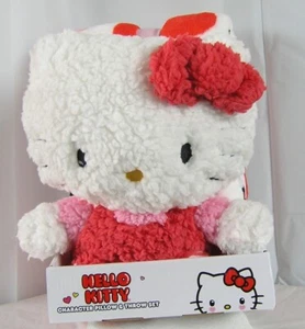 Juego de almohada y tiro de personaje de San Valentín de Hello Kitty CVS 2025 NUEVO CON ETIQUETAS - Imagen 1 de 5