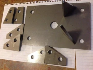 M31 M31c Pedestal Do It Yourself Pre-cut & drilled Parts Kit 4 GPW MB M38 M38A1 - Picture 1 of 6