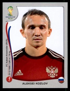 Panini World Cup 2014 (Swiss Platinum Version) Aleksei Kozlov Russia No. 610 - Picture 1 of 2