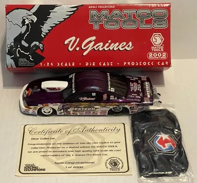 V. Gaines Western Motorsports 2002/Matco Tools Chevy 1:24 NHRA Pro Stock Foto 1 de 4