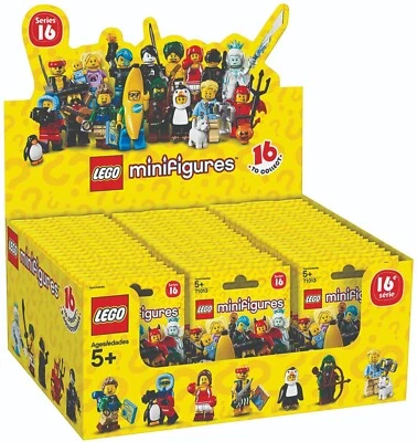 LEGO Minifigures Series 16 71013 Box / Case New Sealed - Image 1 of 2