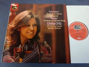 ED1 RACHMANINOV: PAGANINI RHAPSODY / DOHNANYI LP, New P/O, Ortiz, EMI ASD 3197 - Foto 1 di 4