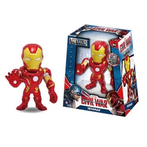 Authentic Jada Toys Captain America 3 Civil War Iron Man 4" Metals Wave 1 New - Picture 1 of 1