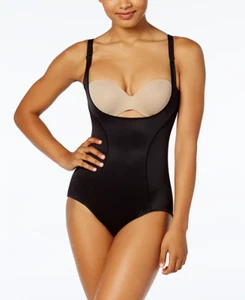 Maidenform Medium Firm Control Ultimate Instant Slimmer Open Bust Bodysuit 2690 - Picture 1 of 7