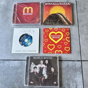 Miranda! 5 CDs Lot! Whit Singles. Rare From Argentina - Imagen 1 de 3