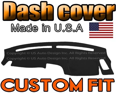 Fits 1994-1996  MITSUBISHI GALANT  DASH COVER MAT DASHBOARD PAD / BLACK - Image 1 of 4