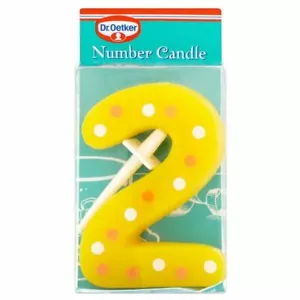Dr. Oetker Kerze Nummer 2 - Bild 1 von 1