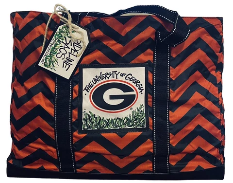 Georgia Bulldogs Large Tote Bag by Magnolia Lane-NIP Cover