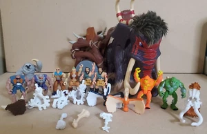 04/05 Imaginext Wollmammut GETESTET FUNKTIONIERT! Höhlenmensch Barbar und Zubehör - Bild 1 von 5