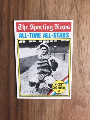 1976 TOPPS #348 MICKEY COCHRANE TSN ALL-TIME ALL STAR— STRONG CORNERS💥*** (wph) - Image 1 of 2