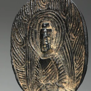 Ancient Chinese Bronze Northern Wei Dynasty Gilt Bronze Buddha Tang Dynasty - Picture 1 of 11