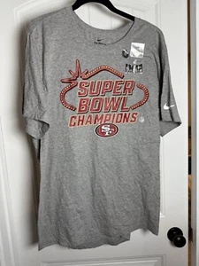 San Francisco 49ers Super Bowl Mike Tee XXL NFL Trophy Room Collection  - Bild 1 von 4