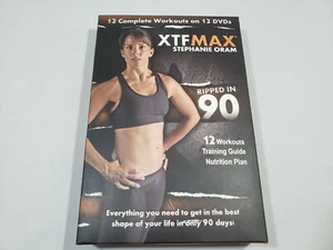 Stephanie Oram: XTFMAX 90 Day Workout 12 Workouts (DVD, 2014, 12-Disc Set) - Picture 1 of 3