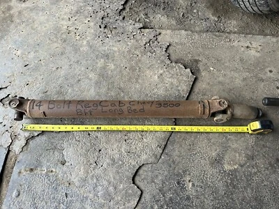 КАРДАННЫЙ ВАЛ 90-00 Chevy Silverado ПРИВОДНОЙ ВАЛ C2500 C3500 4X2 ТОЛЬКО ЗАДНЯЯ СЕКЦИЯ! - Изображение 1 из 4