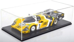 1/18 Spark Porsche 956LH 956 Joest Racing Winner Le Mans 1984 w/ Display Case - Picture 1 of 4