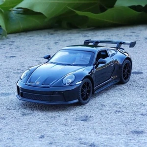 1:32 Porsche 911 GT3 Legierung Druckguss Spielzeugauto Modell Sound Licht Wagen - Bild 1 von 11