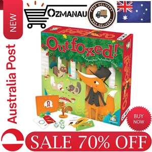 Gamewright Outfoxed Board Game | Free Shipping New | AU - Picture 1 of 6