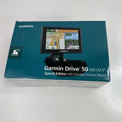 Garmin Drive 50LM 5 inch GPS Navigator with Friction Mount  Bundle - Black - Image 1 of 4