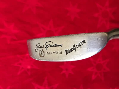 MacGregor JACK NICKLAUS MUIRFLIED  Putter 36” Original Shaft RARE COLLECTIBLE - Image 1 of 4