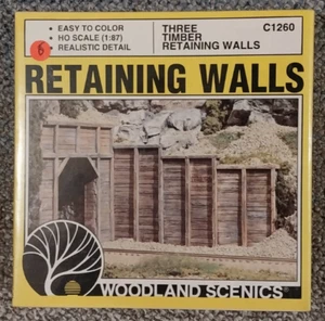 HO, 1/87: WALDLANDSCHAFTEN - STÜTZMAUERN - NEU, VERSIEGELT - Bild 1 von 2