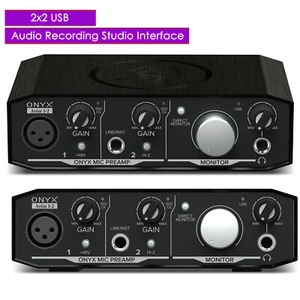 New Mackie Onyx Artist 1.2 2x2 USB Audio Recording Studio Interface - Picture 1 of 3