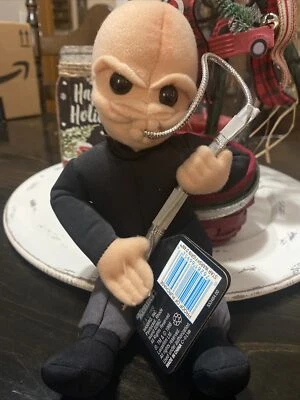 1997 年星球大战好友 FIGRIN D'AN 9 英寸豆袋填充动物玩具 KENNER — 第 1/2 张图片