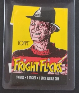 Fright Flicks 1988 EMPTY Topps Wax Wrapper - Picture 1 of 2
