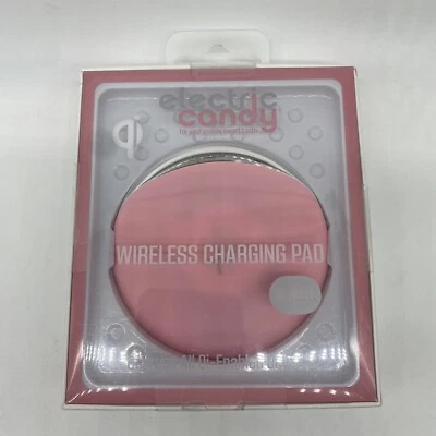 Electric Candy 10W Wireless Charging Pad Charges All Qi Enables Devices NEW - Image 1 of 4