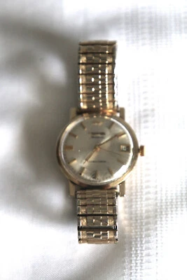 LONGINES ULTRA-CHRON Cal. Reloj Hombre 431 Automático Lleno Oro 10K #2678 Foto 1 de 4