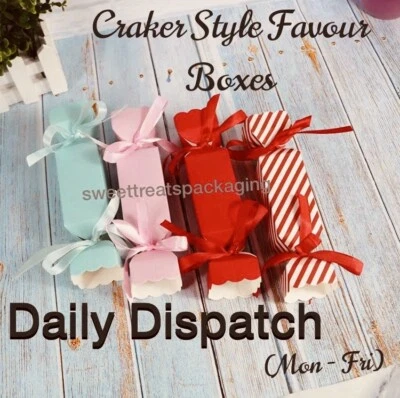 Empty Pick N Mix Sweet/Gift/Favour Boxes💫FILLABLE CRACKER⭐️⭐️FREE PP