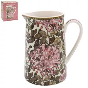 William Morris' Honeysuckle Small (Half pint) Fine China Jug - Picture 1 of 1