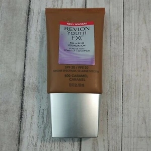 Revlon Youth FX Fill & Blur Foundation #400 Caramel SPF 20 Broad Spectrum New - Picture 1 of 5