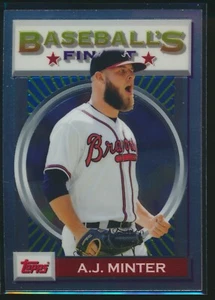 2020 Topps Baseball's Finest Flashbacks #33 AJ Minter Atlanta Braves - Picture 1 of 1