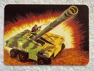 GI Joe - 1986 Hasbro Series 1 Self-Propelled Cannon (Slugger) - Card #55 - Picture 1 of 2