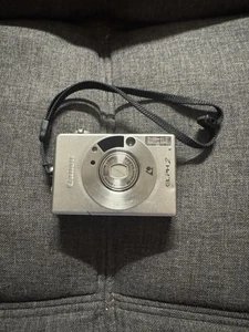 Canon Elph 2 fotocamera pellicola fotocamera punta e scatta completamente testata e funzionante - Foto 1 di 8