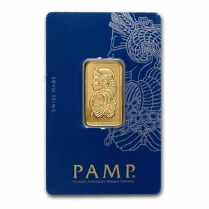 1/2 oz Gold Bar - PAMP Lady Fortuna Veriscan® (In Assay) - Picture 1 of 4