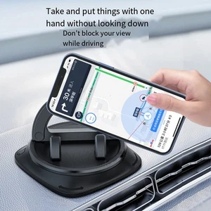 Support Téléphone Voiture Facile à Installer Rotation 360 Degrés avec Foncti - Photo 1 sur 12