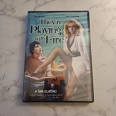 They're Playing With Fire BRAND NEW DVD 1984 Sybil Danning, Eric Brown FAST SHIP - Image 1 of 4
