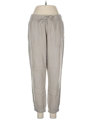 Pantalones de lino gris para mujer Calvin Klein Jeans 6 Foto 1 de 4