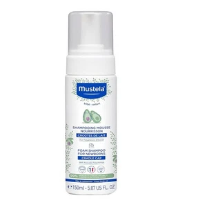Mustela Cradle Cap Foam Shampoo for Newborn, 5.07 Fl oz, NEQ - Picture 1 of 4