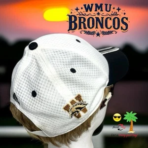 Cappello Adidas WMU Broncos Western Michigan University cappello ricamato BELLO! - Foto 1 di 12