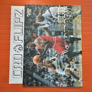 Fleer Scottie Pippen #261 Chicago Bulls 1997-98 - Imagen 1 de 2
