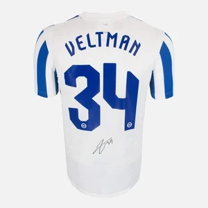 Camisa Brighton & Hove Albion firmada por Joel Veltman [34] - Imagen 1 de 5