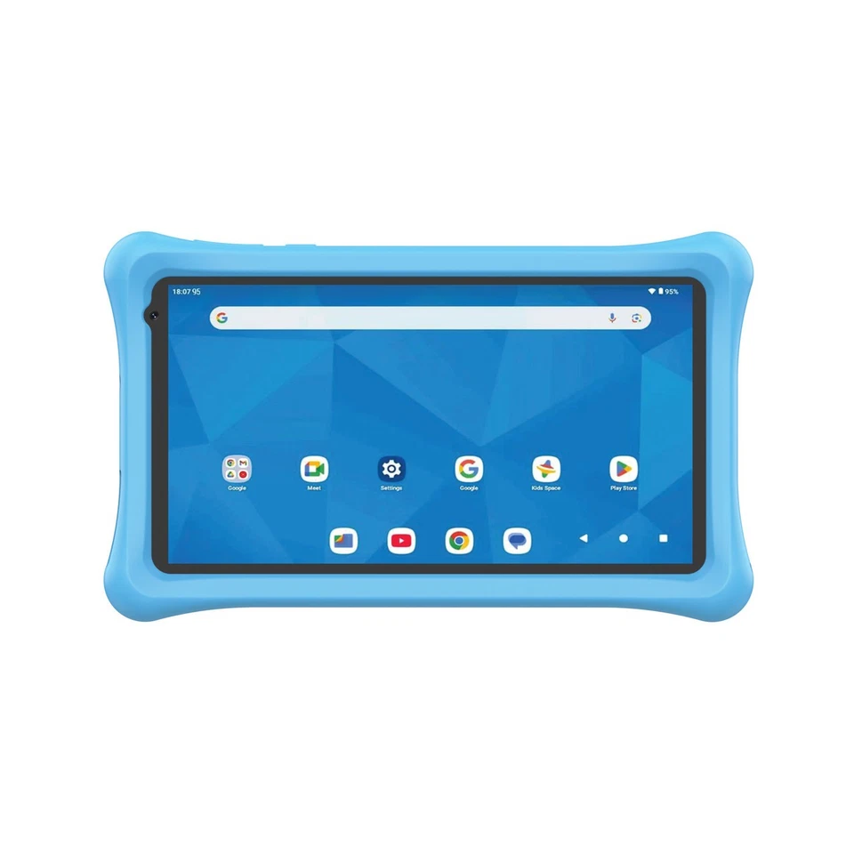Laser 7-inch Android 15 Tablet 4GB 64GB with Blue Protective Case - Image 1 of 4