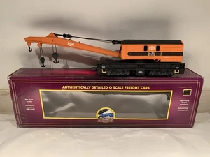 MTH PREMIER BESSEMER & LAKE ERIE KRANWAGEN! O SCALE WRECKER BOOM B&LE CUSTOM - Bild 1 von 20